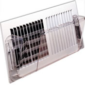 Air Deflector for Sidewall Register